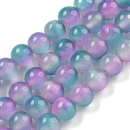 Cat Eye Beads Strands G-K378-A03-02-1