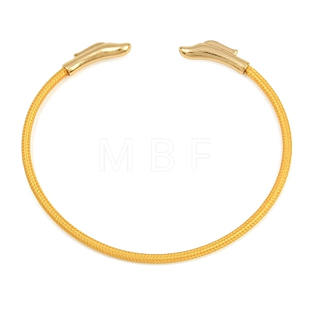 Braided Steel Wire Bangles Making KK-CBA6056-02I-G-1