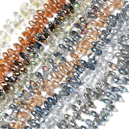 Opaque Solid Color Glass Bead Strands GLAA-D022-05-1