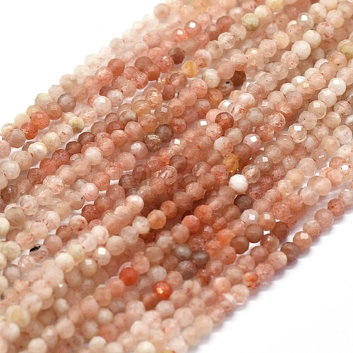 Natural Strawberry Quartz Beads Strands G-D0013-08-1