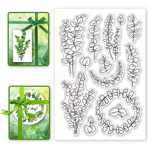 Custom PVC Plastic Clear Stamps DIY-WH0618-0187-1