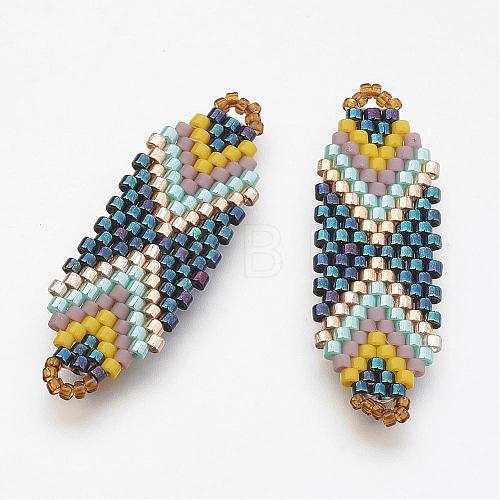 MIYUKI & TOHO Handmade Japanese Seed Beads Links SEED-S010-SP-14-1