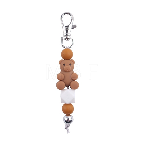 Silicone Cartoon Bear Pendant Decorations PW-WG84A07-06-1