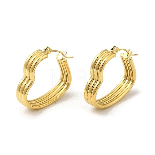 304 Stainless Steel Hoop Earrings for Women EJEW-B054-19G-01-1