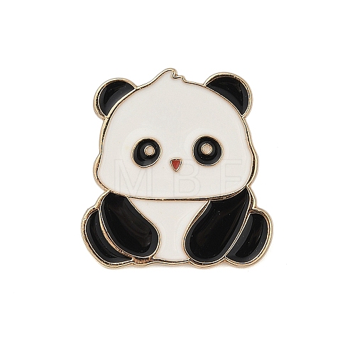 Panda Theme Enamel Pins JEWB-J006-02C-KCG-1