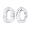 Natural Howlite Pendants G-Q601-12B-2