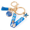 Star Resin & Shell Keychains KEYC-TAC00087-01V-2