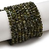 Natural Green Tourmaline Beads Strands G-L653-B03-3mm-2