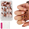 Leopard Print Resin Full Cover Press On False Nails MRMJ-WH20008-25-1