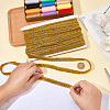Metallic Centipede Braid Lace Trimming OCOR-WH20013-061B-3