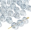 30Pcs Electroplate Glass Beads EGLA-YW0005-57A-01-1