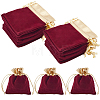 Rectangle Velvet Jewelry Pouches Bags TP-BBC0001-09B-02-1