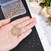 3Bags Brass Crimp Beads KK-BBC0026-10A-3