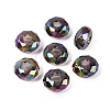 Transparent Acrylic European Beads OACR-E033-25M2-2