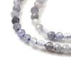 Natural Tanzanite Beads Strands G-S387-A01-2mm-4