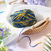 Light Gradient Segment Dyed Polyester Yarn DIY-TADJ0002-005C-6