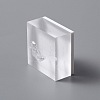 Square Acrylic Finger Ring Display Stands RDIS-WH0001-22-3