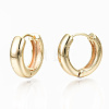 Brass Huggie Hoop Earrings LS-X-KK-S356-151G-NF-3