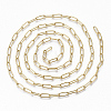 PVD Vacuum Plating 304 Stainless Steel Paperclip Chains X-CHS-S006-JN957-2-01-2