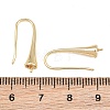 Rack Plating Brass Earring Hooks KK-CBAA482-01LG-3