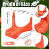 6Pcs PP Plastic Rugby Holders AJEW-WH0752-346-2
