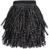 4.8Yards Velvet Tassel Fringe Trimming SRIB-GF0001-75A-7