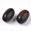 Spray Painted Natural Maple Wood Beads CD-TAC0003-01A-2