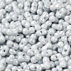 Opaque Colours Luster Glass Seed Beads SEED-B001-01A-09-3