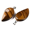 Natural Tiger Eye Pendants GG-CBACB71-05P-09-2