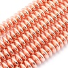Electroplate Non-magnetic Synthetic Hematite Beads Strands G-L485-05B-RG-1