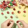 29Pcs 8 Styles Opaque Acrylic Beads MACR-YW0004-80-4