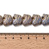 Painted Glass Beads Strands GLAA-Z021-10E-3