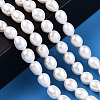 Natural Cultured Freshwater Pearl Beads Strands PEAR-N012-06P-6