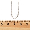 Brass Cable Chain Necklaces for Women NJEW-D302-19P-5