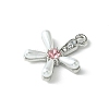 Alloy and Rhinestone Pendant FIND-Z045-01A-P-2