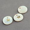 Freshwater Shell Pendants SSHEL-S249-M-2