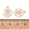 Alloy Enamel Pendants ENAM-G235-08G-05-3