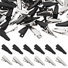 40Pcs 2 Colors Iron Alligator Hair Clip Findings PHAR-TADJ0001-12-1