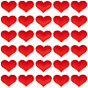 500Pcs  Polyester Sponge Heart Shaped Confetti for Party Decoration DIY-CY0003-21B-7