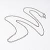 Brass Chain Necklaces MAK-L009-10P-2