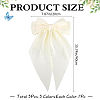 Cloth Big Bowknot Hair Barrettes AJEW-CP0008-41A-01-2