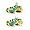 Alloy Enamel Pendants AL-CBAD1A5-01H-G-1