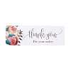 Rectangle with Word Thank You Paper Stickers DIY-B041-28B-4