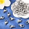 Non-Tarnish 316 Surgical Stainless Steel Lobster Claw Clasps X-STAS-316-FL15A-6