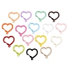 Baking Paint Alloy Key Snap Hook Clasps for Keychains FIND-T073-03M-1