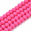 Handmade Polymer Clay Beads Strands CLAY-N008-053-09-1