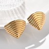 304 Stainless Steel Studs Earrings for Women EJEW-K306-22G-3