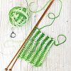 2Pcs Bamboo Single Pointed Knitting Needles TOOL-CP0001-38-5