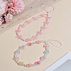 2Pcs 2 Styles Plastic Mobile Straps HJEW-LP0001-16-1