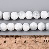 Opaque Ombre Effect Dyed Glass Beads Strands GLAA-Q106-04A-01-4